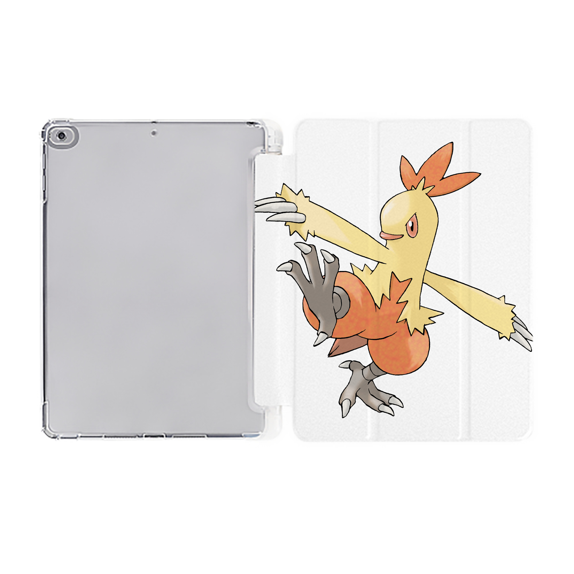 （画像用） ポケットモンスター Pokémon IPad ケース ペン収納付き 三つ折りスタンド PUレザー×シリコン 対応機種9.5/10.5/10.9インチ